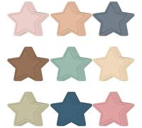 108Pcs Star Cutouts Paper 3.5Inch Five Pointed Star Confetti Cutouts For Wedding Christmas Classroom Bulletin Board