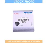 Xerox 108R00672 Original Xerox 6 Colorstix Solid Black Ink Wax Sticks, 6K Yield