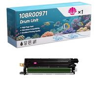 108R00971 Drum Unit Compatible for Xerox Phaser 6700 6700N 6700DN 6700DT 6700DX Printers, High-Definition Printing Effect with Chip, 60000 Pages (1 Pack Magenta)