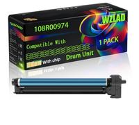 108R00974 Compatible for Xerox Drum Unit with Chip Phaser 6700 DN 6700 DNM 6700 DT 6700 DTM 6700 DX 6700 DXM 6700 N 6700 NM 6700 Printers (1 Pack Black)
