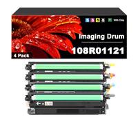 108R01121 Black / Color Imaging Drum Unit High Yield Compatible for Xerox VersaLink C400 C400N C400DN C405 C405DN Printer, High Yield 60,000 Pages Multicolor