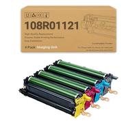 108R01121 Imaging Unit Drum Unit Replacement Compatible for Xerox Phaser 6600, for VersaLink C400/C405, for WorkCentre 6605 6655 6655i Series & 50000 Page Yield 1 set