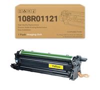 108R01121 Imaging Unit Drum Unit Replacement Compatible for Xerox Phaser 6600, for VersaLink C400/C405, for WorkCentre 6605 6655 6655i Series & 50000 Page Yield yellow