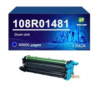 108R01484 Drum Unit Compatible For Xerox Versalink C500N C500DT C505dn | 108R01481 108R01482 108R01483 108R01484 Imaging Drum compatible for C500 C500DN C505 C505S C505X,Cyan-1 Pack