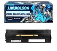 108R01504 Waste Toner Container Compatible for Xerox VersaLink C8000DT C8000W C9000DT Printers, With Chip Large Capacity 57000 Pages (1 Pack Black)