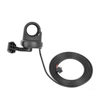 108X E-Bike Throttle for Manual Speed Regulation on 12V-72V Systems with 22.5mm Handlebar Fit and Dual Cable Configuration (108X Right SM)