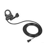 108X E-Bike Throttle for Manual Speed Regulation on 12V-72V Systems with 22.5mm Handlebar Fit and Dual Cable Configuration (3-pin)