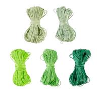 109 Yards 0.5mm Korean Waxed Polyester Cord Wax Bracelet Cord Braiding Waxed String Beading String Threads for DIY Friendship Bracelet Necklace Jewelry Making