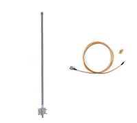 1090MHz 978MHz ADS-B Outdoor Antenna Dual Band 9 dBi High Gain N Female Connector with RG142 Cable SMA Male Connector Mcx Adaptor