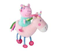 109262544 Peppa Pig Plush Cuddly Toy with Unicorn, Suitable from the First Months of Life