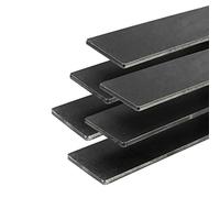 1095 Steel Flat Stock Steel Bar High Carbon (6pcs, 12"x1.5"x0.16") 1095 Steek for Knife Making