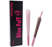 109mm King Size Slim Pink Cones 40 Packs Pre-Rolled Cones With Tips, Long Cigarette Papers Slow Burning And Ultra Thin