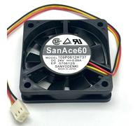 109P0612H737 6CM 6015 DC12V 0.09A 3-wire chassis silent cooling fan