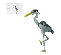 109PCS MOC190229 Grey Heron Building Blocks Set, Bird Building Kit Gift