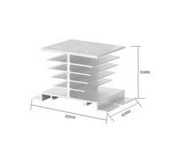 10A~150A Plastic Cover Solid State Relay DA DD AA Single Phase Control AC 220V Relay To 3-32VDC SSR-10DA 25DA 40DA(DC-AC,I50)