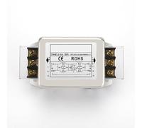 /10A/20A/30A Rated Current, Nickel-Plated Iron, Silver, Compact Design for Mechanical Equipment Stability and Pulse Interference Suppression