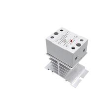 10A 25A 40A SSR Solid State Relay With Heat Sink DA AA DD VA Voltage Regulator Relay Single Phase 1Pcs(25A,DC control DC)