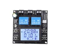 10A Bidirectional Battery Protection Module with LCD Display, for 10-110V DC Systems, UPS/Charge/Discharge Control Modes