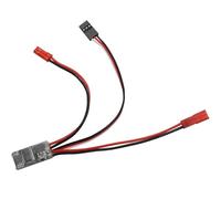 10A Brushed ESC 1-3S Two Way Motor Speed Controller with Brake/Without Brake 1A BEC for RC Vehicle Car Boat Model(Two Way no Brake)
