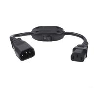 10A IEC320 Power Cable 30cm Heavy Duty Copper
