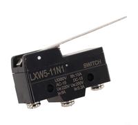 10A SPDT Limit Switch with Panel Installation Design and Push Plunger Mechanism for Control Applications LXW511M (LXW5-11N1)