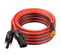 10AWG 20FT Solar to XT60i Extension Cable 3 6 10 35 50 75 100FT Heavy Duty Adapter Cable Connector XT60i Wire for Portable Power Station, Solar Panel, RV, Battery, Renewable energy Applications