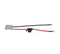 10AWG 50A Charging Cable M8 Ring Cable Weatherproof for Solar Panel Electric Car Connection 30 cm