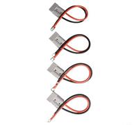 10AWG Forklift Charger Connector, 50A 600V Battery Charging Cable with Silicone-Insulated 30 cm Wire, Flame-Retardant PC Housing & Silver-Plated Co