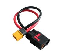 10AWG XT60S Male QS8 Female Power Connectors Cord for High Applications