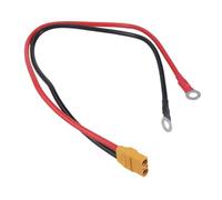 10AWG XT90 Female O Rings Terminal Cable Multiple Length Option Silicone PVC Construction for Automotive Jump Starting High Current