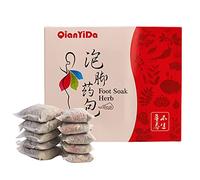 10bag Herbs Foot Soak Packets, Chinese Herbal Foot Bath Pouch Spa Bag 400g泡脚药包 当归 党参 北芪 艾草 老姜 五味纯中药沐足养生