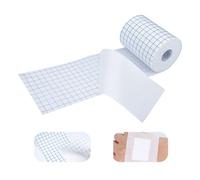 10cm*10m Medical Breathable White Tape 1 Roll, Non Woven Micropore Fixation Plaster Bandage, First Aid Gauze Pad for Wound Care, Self Adhesive Dressing Tape for Neck Back, Shoulders,Arms,Wrists,Thighs
