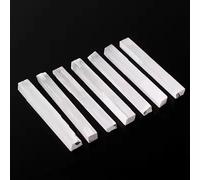 10cm-11cm Rock Rough White Selenite Crystal Raw Stone Wand Sticks 10pc