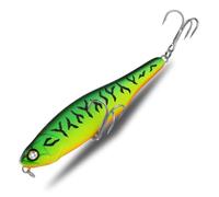 10cm 12.8g Hard Bait Walking The Dog Artificial Bait Topwater Pencil Fishing Lure Trout Topwater Fishing Lure with Hooks