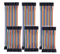 10cm+20cm 240pcs Breadboard Jumper Wires Cable Kit Male Female Compatible with Arduino Projects Raspberry Pi..