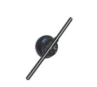 10cm/4.1in 3D Hologram Fan, 96pcs LED Beads Holographic Projector, HD Flicker Free Screen With TF&APP Control Wide Viewing Angle
