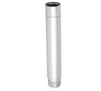 10cm/4inch Shower Extension Tube Round Shower Arm 201 Stainless Steel Shower Extension Tube Chrome Plating Bathroom Accessories