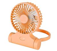 10cm/4inch USB Rechargeable 4400mAh Ceiling Fan Stepless Speed Hanging Fan For Baby Kids Home Dormitory Bed Quiet