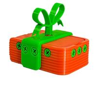 10cm Creative 3D Printed Container, Puzzle Present Box - Decorative Puzzle, Interactive Surprise, 3D Printed Gift Boxes, Gift Box For Jewelry Toys Home Party Birthday Celebration Packaging