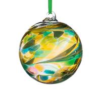 10cm Friendship Ball - Peridot, Green and Gold