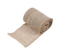 *10cm Hessian Ribbon,DIY Handmade Christmas Craft Jute Roll Christmas Decorative Jute Roll Cylinder Ornament