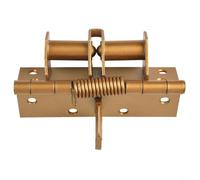 10cm Iron Door Closer Hinge 1.5mm Thick Heavy Duty(Gold)