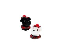 10cm Keeleco Adoptable Westie & Scottie with Kilt & Tammy