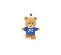 10cm Keeleco Scotland Bear Keyclip - Plush Soft Toy