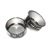 10cm Laboratory Test Sieve, 304 Stainless Steel Filter Mesh With Chrome Frame For Sampling Inspection, 1 Pcs(20mesh(0.9mm))