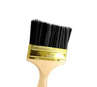 10cm Paint Brush - Multipurpose Synthetic Bristles, Ideal for DIY Decorating, Walls, Ceilings, Woodwork and Metal, Cutting In, for Interior and Exterior Use, 4"