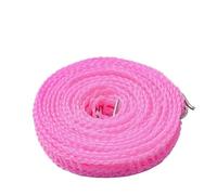 10cm Portable Anti Slip Clothesline Clothesline Thickened And Thickened Without Punching Outdoor Clothesline(Pink)