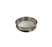 10cm Round 304 Stainless Steel Sieve - Precision Sifter for Kitchen, Baking, Beans, and Fruit - Durable & Easy to Clean(15mm)