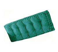10cm Thick Garden Bench Cushions Tufted Outdoor Seat Pads for Patio Sofa Window Replacement Cushions in Green 180x60cm Indoor/Outdoor Use