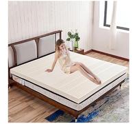 10cm Thick Natural Latex Mattress Topper Hypoallergenic & Breathable 100x180cm (39x71in) Comfortable Sleep Solution Non-Toxic Perfect for Home Use